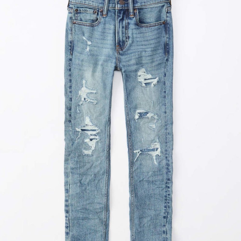 ABERCROMBIE KIDS Skinny jeans Slim Size 13-14 NWT - Picture 2 of 6